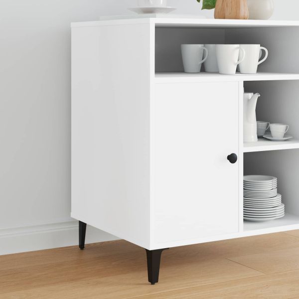 Крака за мебели 2 pcs Черно 5,5 х 5,5 х 10 см Желязо