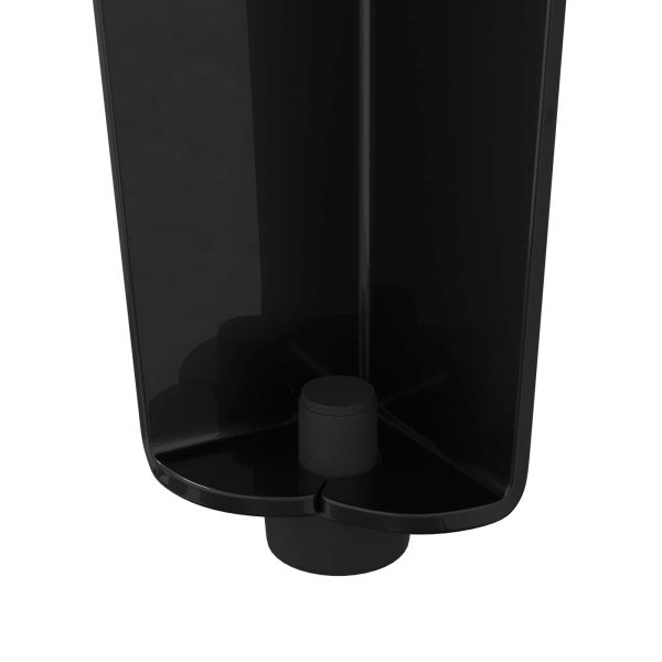 Крака за мебели 12 pcs Черно 5,5 х 5,5 х 10 см Желязо