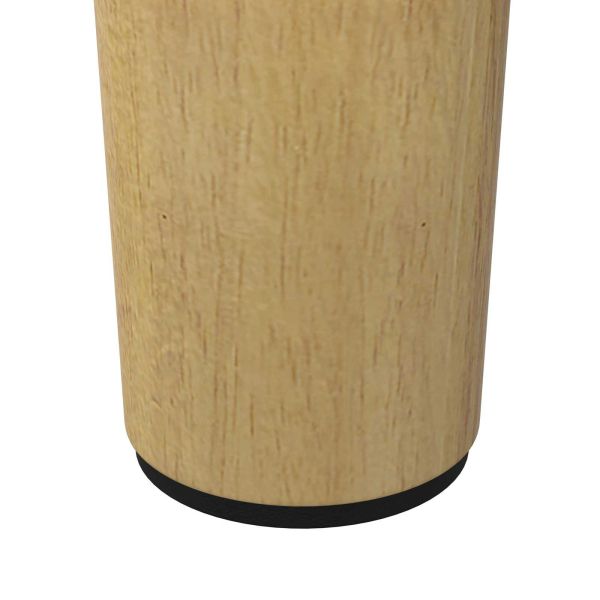 Крака за мебели 2 pcs Кафяво Ø 44 x 100 мм