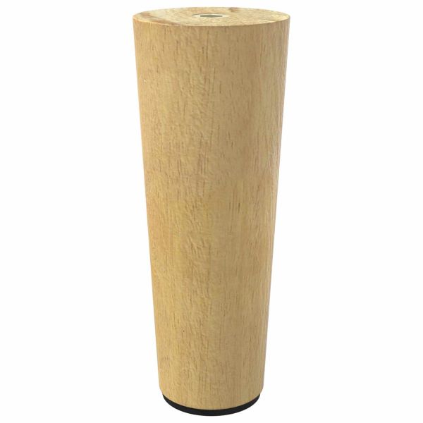 Крака за мебели 12 pcs Кафяво Ø 44 x 100 мм