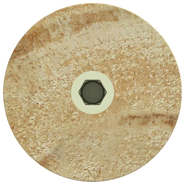 Крака за мебели 12 pcs Кафяво Ø 44 x 100 мм