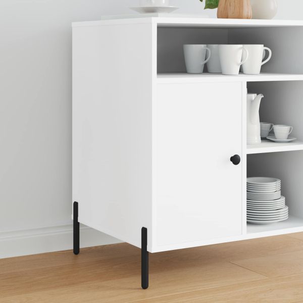 Крака за мебели 2 pcs Черно 0 Желязо