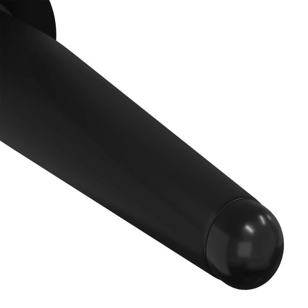 Крака за мебели 2 pcs Черно Ø 40 x 98 мм Желязо