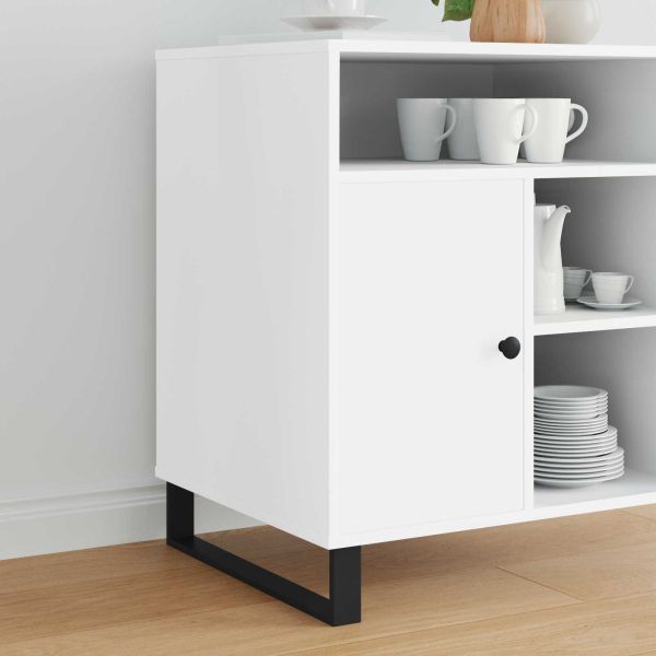 Крака за мебели 12 pcs Черно 48,1 x 4 x 10 мм Желязо