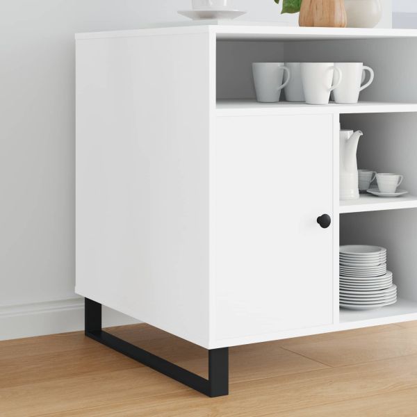 Крака за мебели 2 pcs Черно 59,6 x 4 x 10 мм Желязо