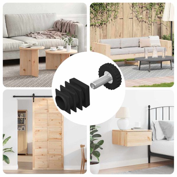 Нивелиращи устройства за мебели Регулирума 1895 pcs Черно ПП