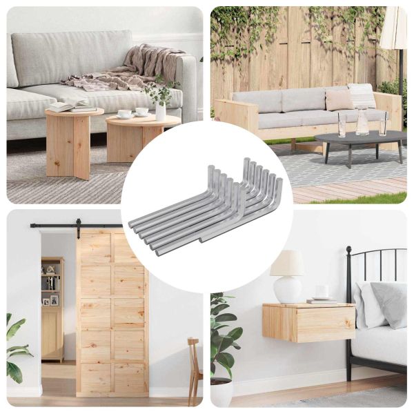 Хекс ключ 1800 pcs Сребрист 32 x 86 мм Стомана