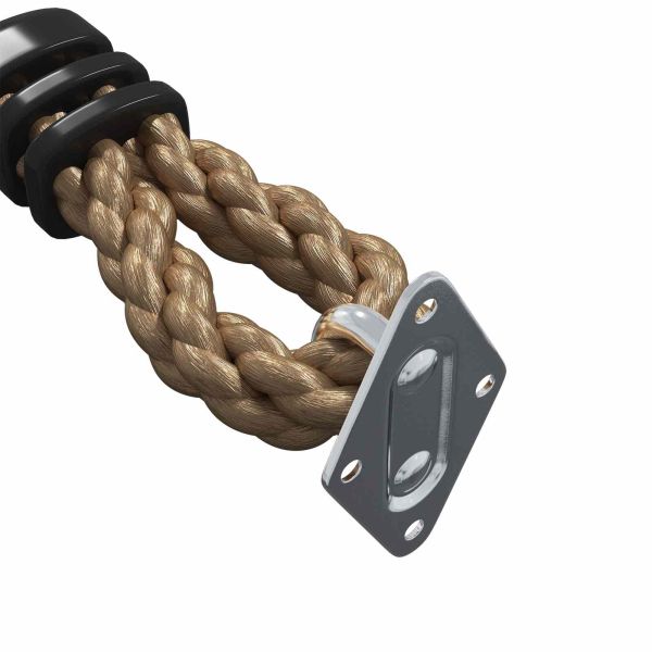 Въже за катерене Кафяво 305 cm Найлон