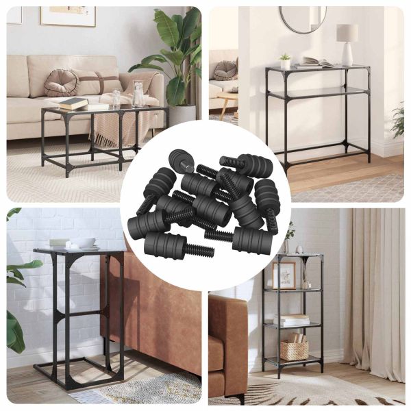 Струбцина 4865 pcs Черно М4 Гума и стомана