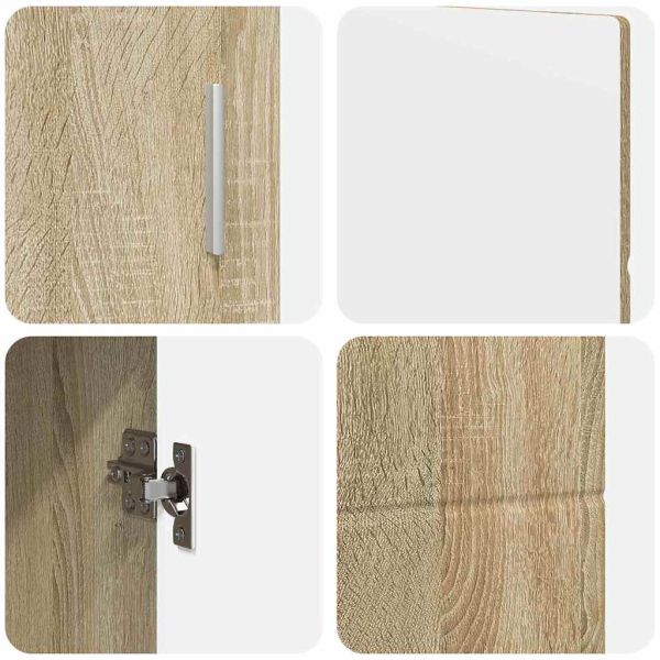 Служебен шкаф Сонома дъб 88,5 x 30,5 x 55,5 см Инженерно дърво