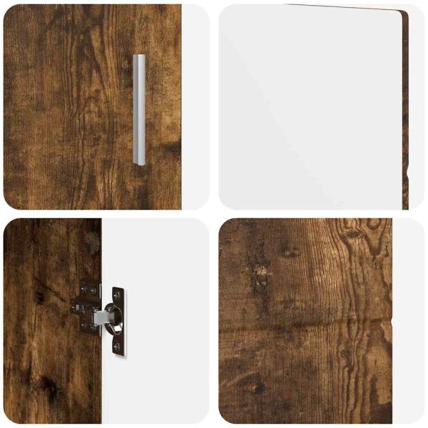 Служебен шкаф Димян дъб 88,5 x 30,5 x 55,5 см Инженерно дърво