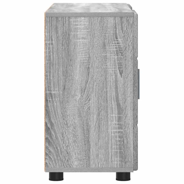 Служебен шкаф Сив Сонома 88,5 x 30,5 x 55,5 см Инженерно дърво