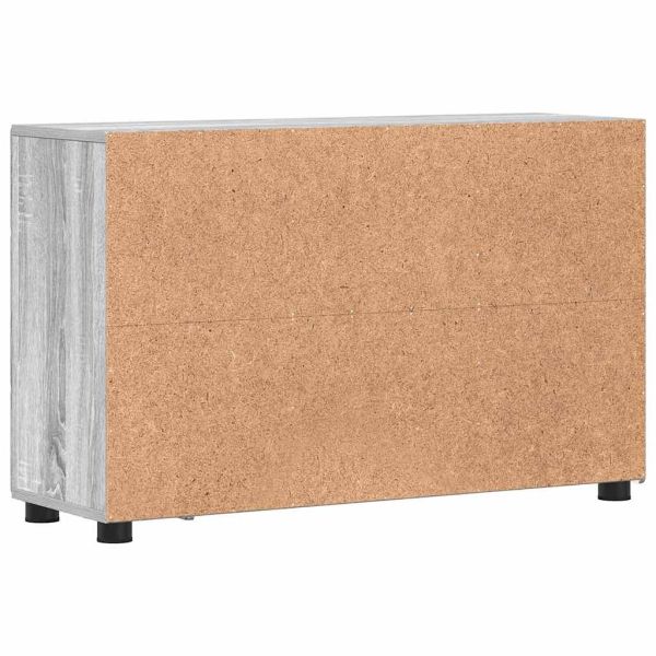 Служебен шкаф Сив Сонома 88,5 x 30,5 x 55,5 см Инженерно дърво