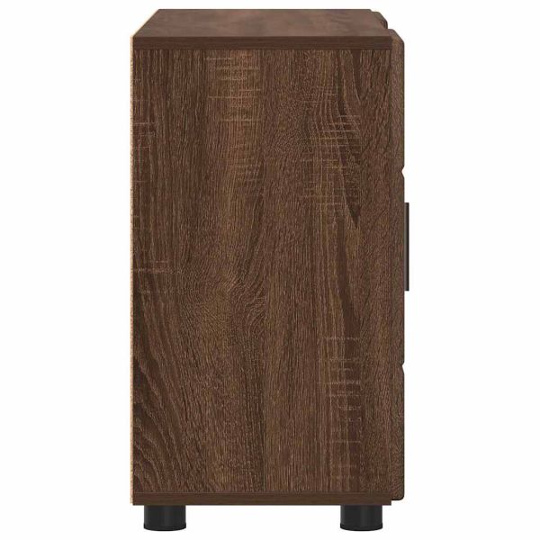 Служебен шкаф с рафт FLORIN Кафяв дъб 88,5 x 30,5 x 55,5 см