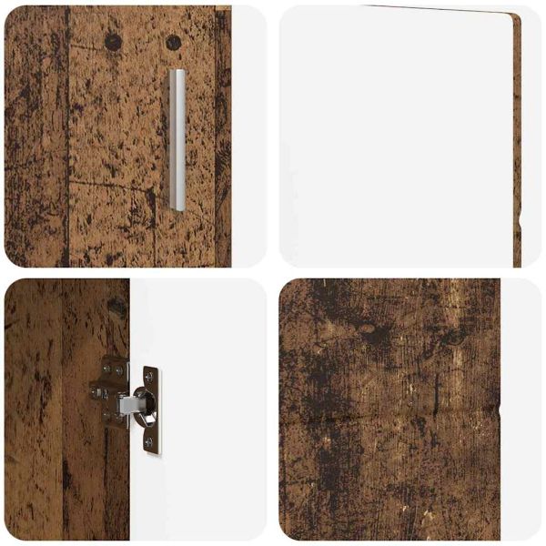 Служебен шкаф Старо дърво 88,5 x 30,5 x 55,5 см Инженерно дърво