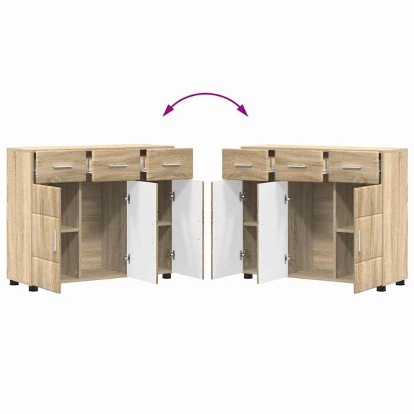 Служебен шкаф Сонома дъб 88,5 x 30,5 x 73 см Инженерно дърво