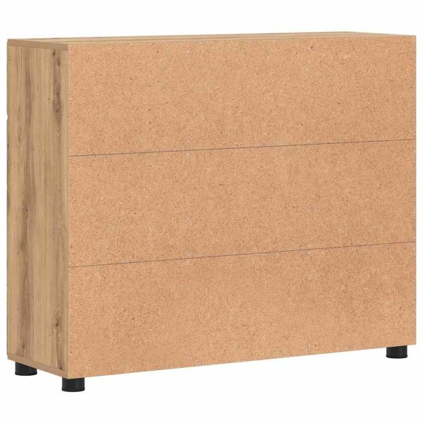 Служебен шкаф с рафт Дъб 88,5 x 30,5 x 73 см Инженерно дърво