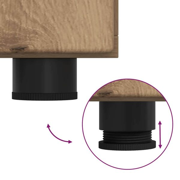 Служебен шкаф с рафт Дъб 88,5 x 30,5 x 73 см Инженерно дърво