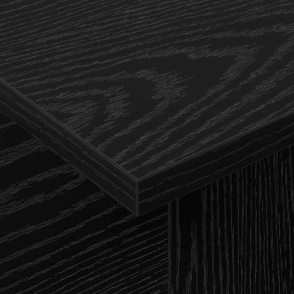 ТВ стойка Черния дъб 102 x 35 x 45 см Инженерно дърво