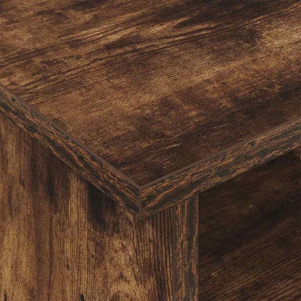 ТВ стойка Димян дъб 100 x 35 x 35 см Инженерно дърво