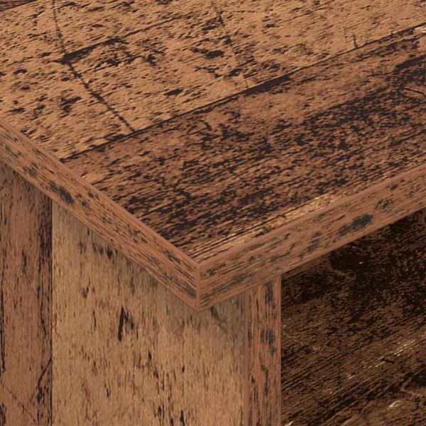 ТВ стойка Старо дърво 100 x 35 x 35 см Инженерно дърво