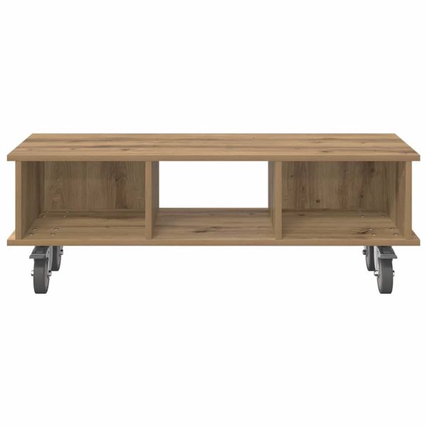 ТВ стойка Дъб 100 x 35 x 35 см Инженерно дърво