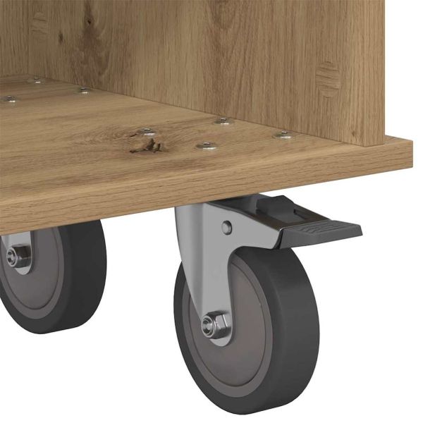 ТВ стойка Дъб 100 x 35 x 35 см Инженерно дърво