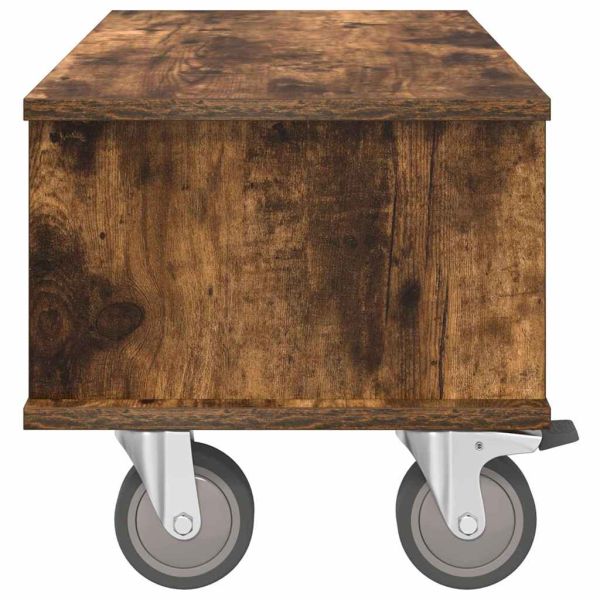 ТВ стойка Димян дъб 68,5 x 35 x 35 см Инженерно дърво