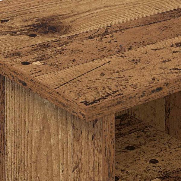 ТВ стойка Старо дърво 68,5 x 35 x 35 см Инженерно дърво