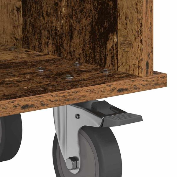 ТВ стойка Старо дърво 68,5 x 35 x 35 см Инженерно дърво