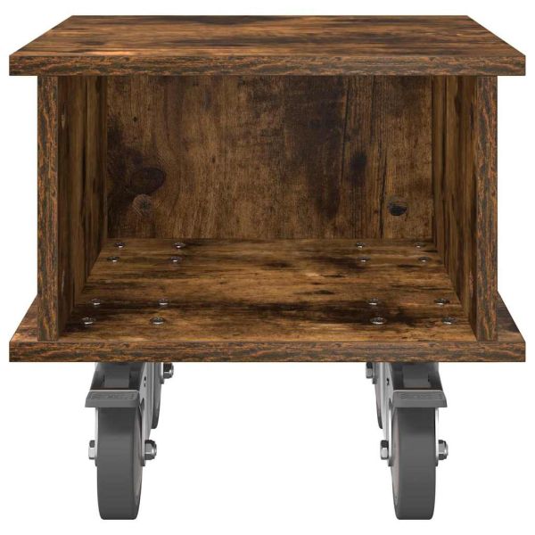 ТВ стойка Димян дъб 37 x 35 x 35 см Инженерно дърво