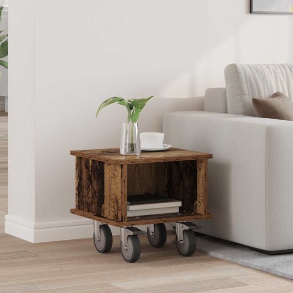 ТВ стойка Старо дърво 37 x 35 x 35 см Инженерно дърво