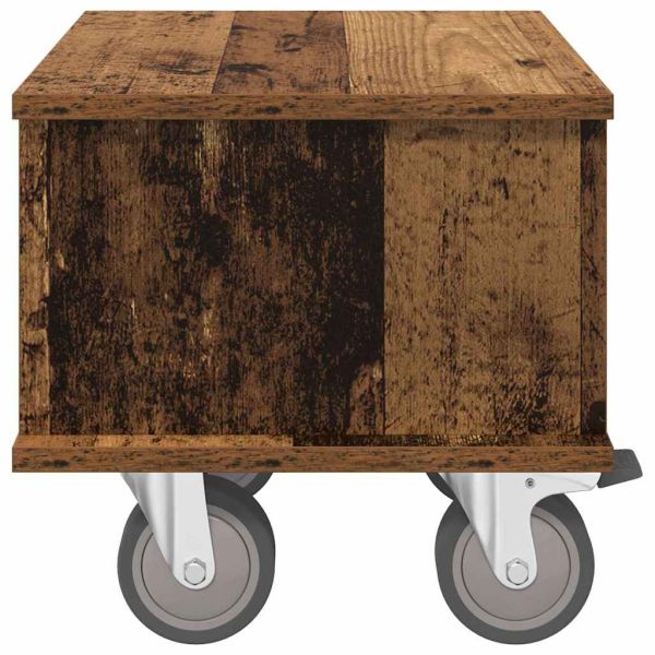 ТВ стойка Старо дърво 37 x 35 x 35 см Инженерно дърво