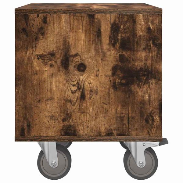 Нощно шкафче Димян дъб 40,5 x 40 x 48 см Инженерно дърво