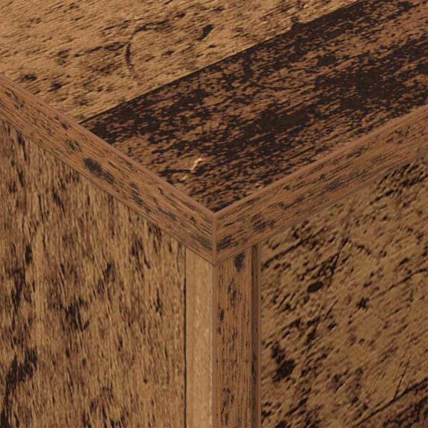 Нощно шкафче 2 pcs Старо дърво 40,5 x 40 x 48 см