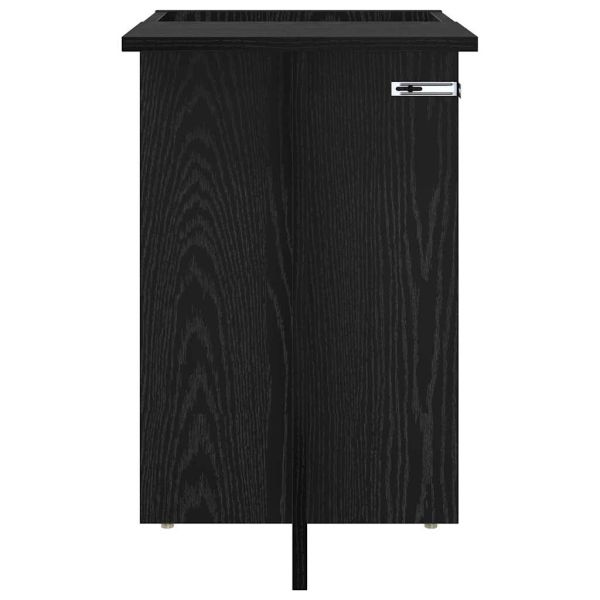 Крайна масичка Черния дъб 35 x 40 x 55 см Инженерно дърво