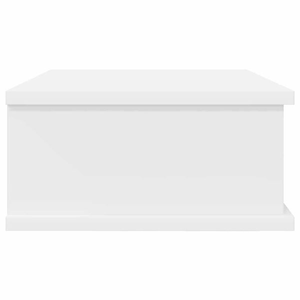 Нощно шкафче 2 pcs Бяло 40 x 31 x 15 см Инженерно дърво