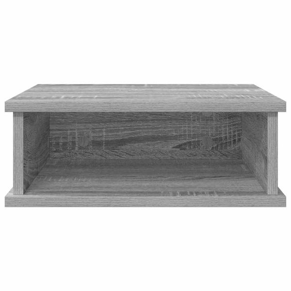 Нощно шкафче 2 pcs Сив Сонома 40 x 31 x 15 см Инженерно дърво