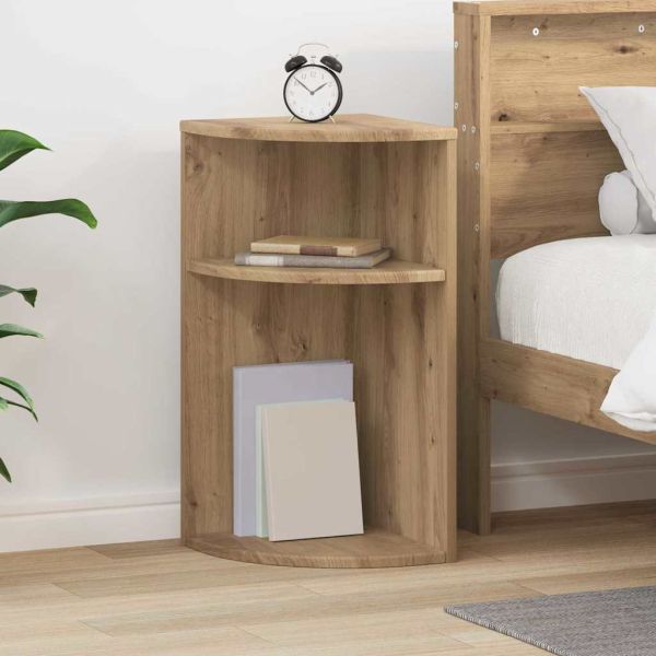 Крайна масичка Дъб 29,6 x 29,6 x 60 см Инженерно дърво