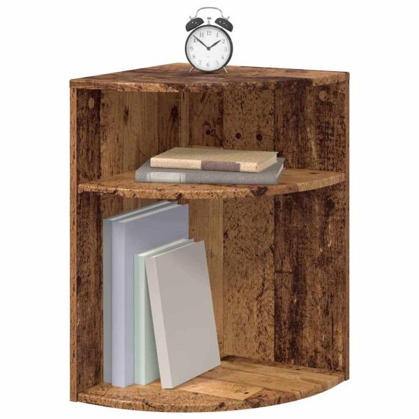 Крайна масичка Старо дърво 39,7 x 39,7 x 60 см Инженерно дърво