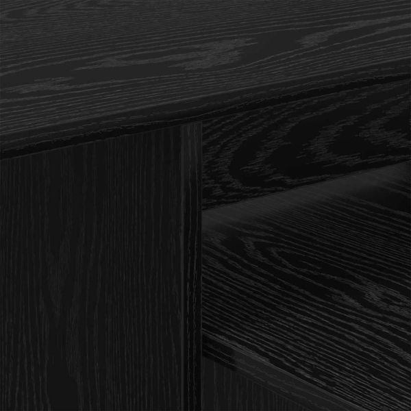 Конзолна маса Черния дъб 91,5 x 35 x 38,5 см Инженерно дърво