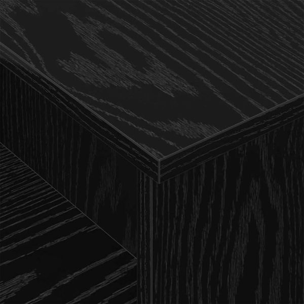 Конзолна маса Черния дъб 91,5 x 35 x 38,5 см Инженерно дърво