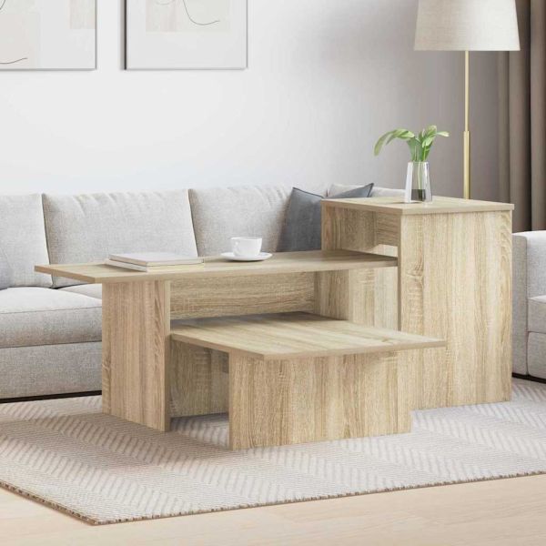 Конзолна маса Сонома дъб 91,5 x 35 x 38,5 см Инженерно дърво