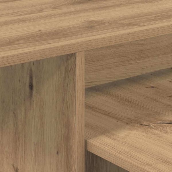 Конзолна маса Дъб 91,5 x 35 x 38,5 см Инженерно дърво