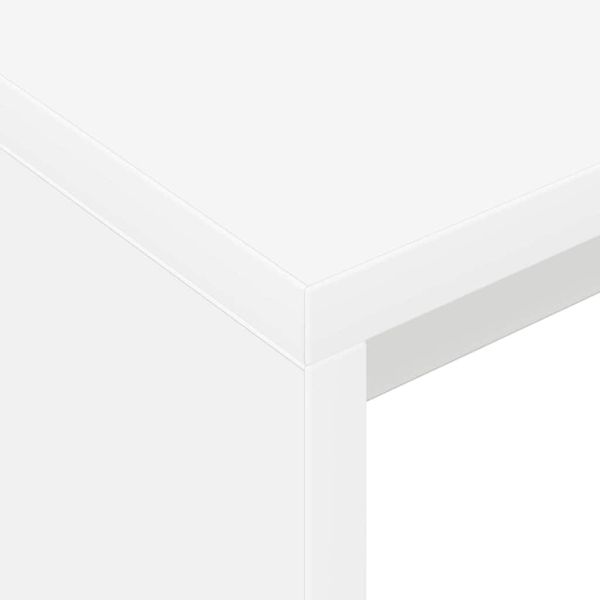 Бюро Бяло 109 x 50 x 78 см Инженерно дърво