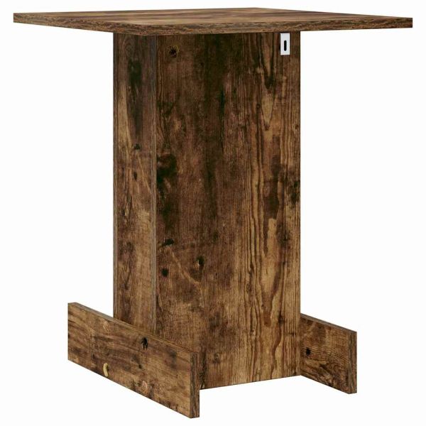 Крайна масичка Димян дъб 44,5 х 45 х 55 см Инженерно дърво