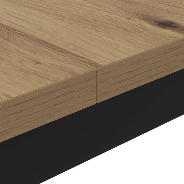 Масичка за кафе Дъб Артизан 100 x 100 x 45 cm Инженерно дърво