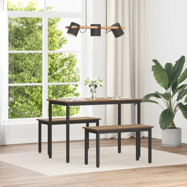 Пейка Дъб Артизан 80 x 35 x 45 cm Инженерно дърво