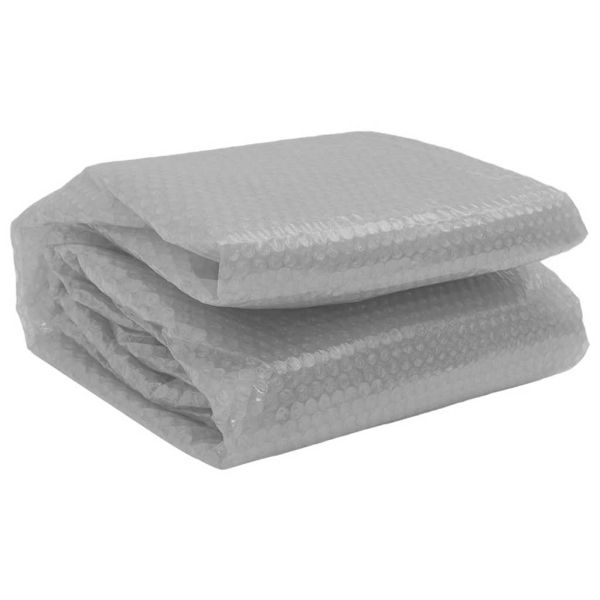 Плаващо соларно покривало за басейн PE 455 см сиво