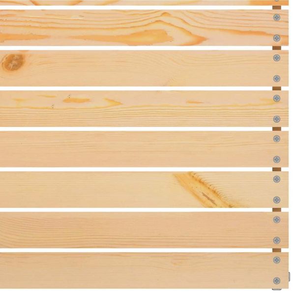 Градински средни дивани, 2 бр, борово дърво масив